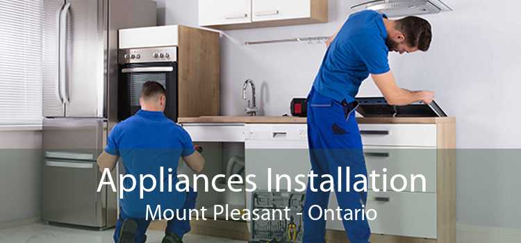 Appliances Installation Mount Pleasant - Ontario