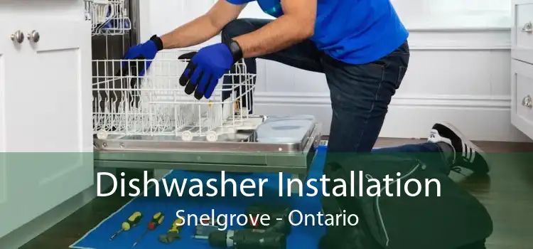 Dishwasher Installation Snelgrove - Ontario