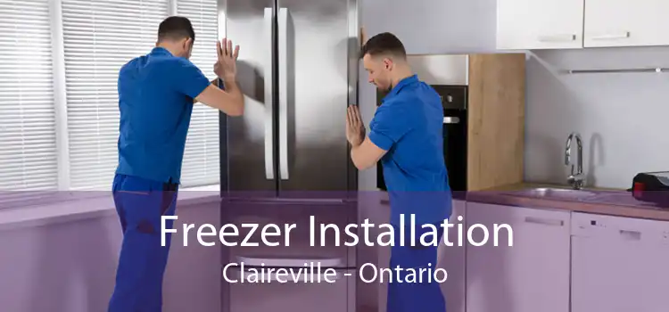 Freezer Installation Claireville - Ontario