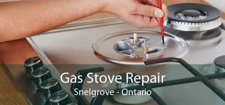 Gas Stove Repair Snelgrove - Ontario