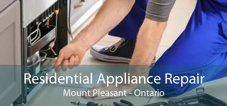 Residential Appliance Repair Mount Pleasant - Ontario